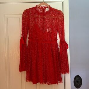 Alice Macall lace Mini Dress